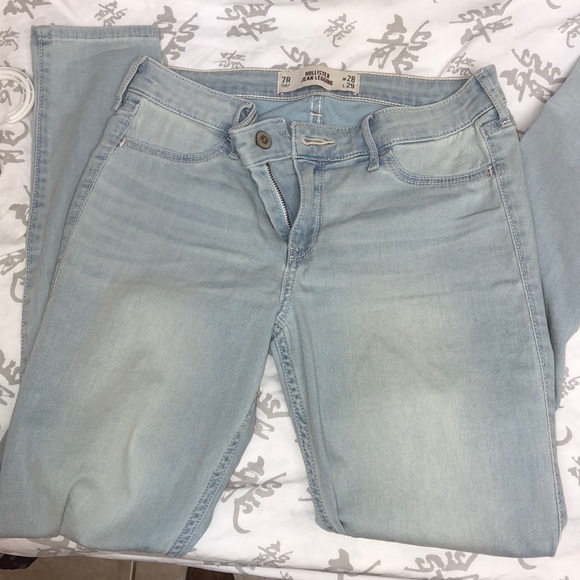 Hollister Jean Legging Size 7 Lightwash - Picture 8 of 8